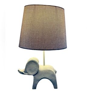 ADORABLE Grey Elephant Lamp/Nightlight! 🐘🤍